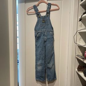 Vintage size 7 girls OshKosh overalls.